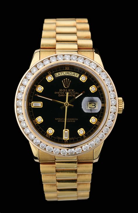 rolex gold and diamond watch|rolex watch diamond bezel prices.